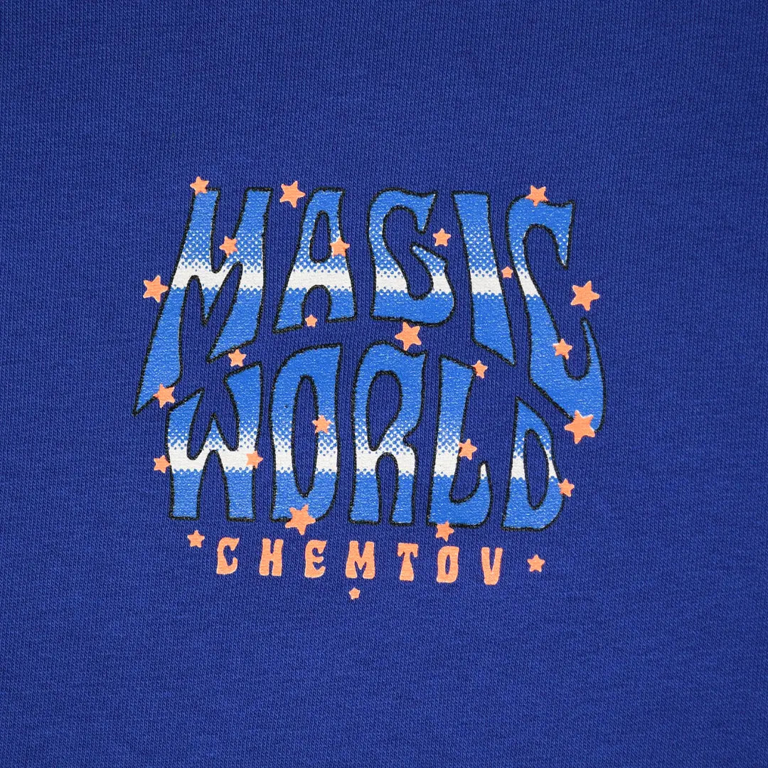 CREWNECK MAGIC WORLD ELECTRIC BLUE Chemtov Chemtov-shop achetez les meilleures sneakers & streetwear