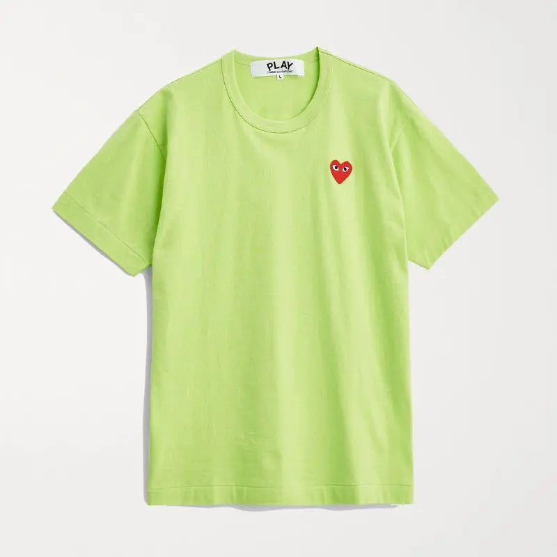 TEE SHIRT CDG RED HEART GREEN Chemtov-shop Chemtov-shop achetez les meilleures sneakers & streetwear